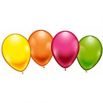 Karaloon Neon‑Blase 10010 – 8 Luftballons, 25 cm Durchmesser