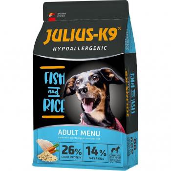 Julius K9 Adult Hypoallergene Hundefrische mit Fisch – 12 kg