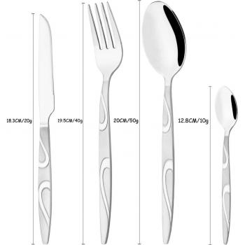Argenterie de cuisine dorée