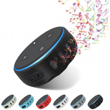 Bluetooth-Compatible Silicone Protective Cover for Alexa Echo Dot 3rd Gen
