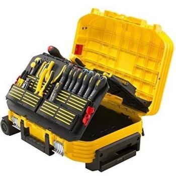 Ensemble d'outils avec boîte de rangement FatMax 100 outils et 20 accessoires par Stanley
