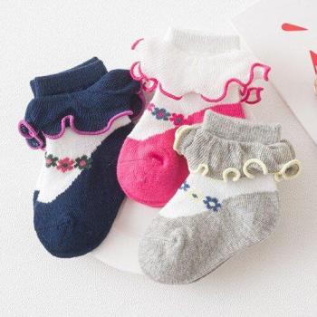 Pack 3 paires de chaussettes bébé princesse