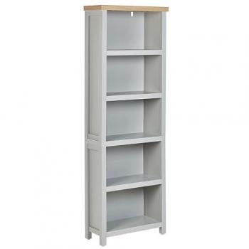 Librería Escandinava Clio 5 baldas gris claro