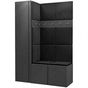 Set arredo corridoio Hartford 471, Montaggio a parete, 186x124x44cm