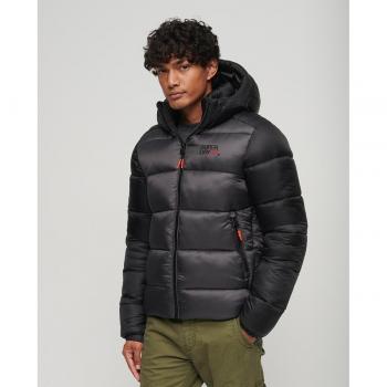 Giacca Trapuntata Black Colour Block Superdry L