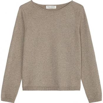Marc O'Polo Basic-Strickpullover regular braun xs