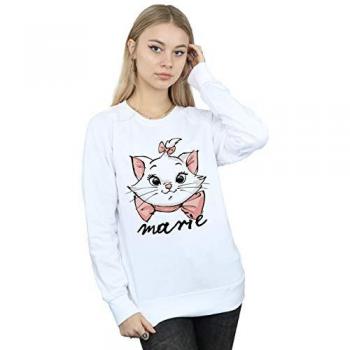 Weißes Sweatshirt mit Marie von Aristocats