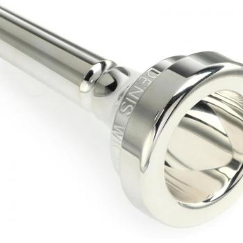 Embouchure trombone Denis Wick 5BS argentée petite perce