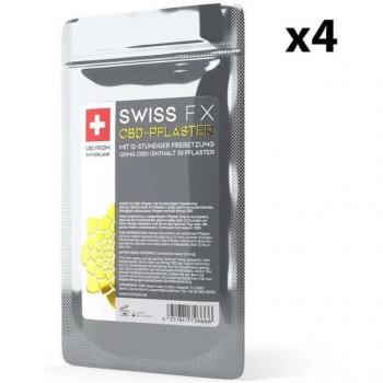 Patchs 30 × CBD Elixir : Soulagement Musculaire et Articulaire (4 packs)