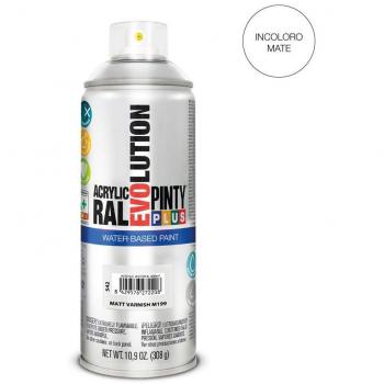 Barniz spray al agua Pintyplus Evolution 520cc mate