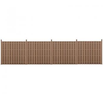 Paneles Eco-Madera para Jardín 185x747 cm
