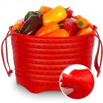 WAVELU Universal-Dampfkörbchen – Für 6-Quart und 8-Quart Schnellkochtöpfe
