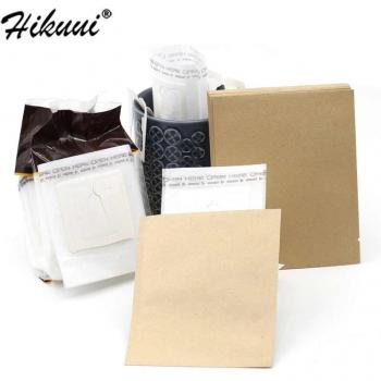 Boîte 50 Filtres Café Goutte à Goutte, Sac Kraft Anti‑Humidité, Portable
