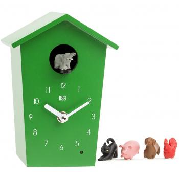 KOOKOO Farbige Tieruhr für den Tisch
