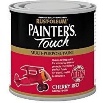 Rust-Oleum Painter's Touch Toy-Safe Paint Cherry Red Gloss 250ml