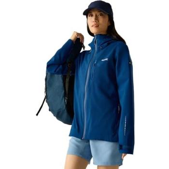 Regatta Oklarna Women’s Waterproof Hooded Hiking Jacket – Dark Blue, 14 S