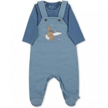 Set di Romper Jersey Emmilius Blu Medio Sterntaler