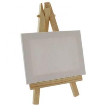 Compact 9cm x 7cm Canvas & Easel Kit