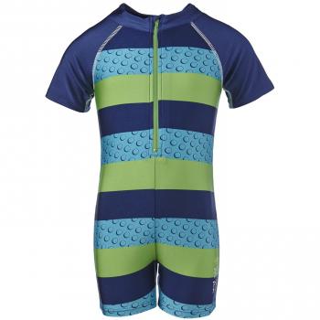 LEGO Duplo Sonnenbadehose für Kinder – Kurzärmliges Overall, Blau, Gr. 86, LSF 50+