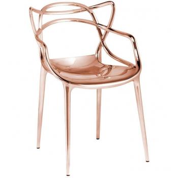 Kartell Masters, Rame, Set di 2 Sedie