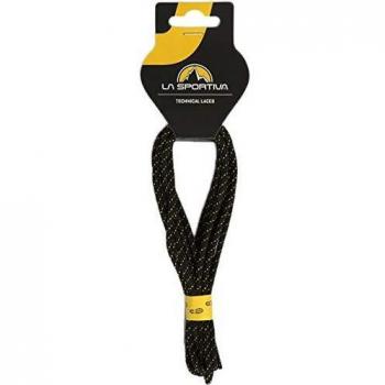 Cordones La Sportiva Approach 147/58 Gris (Black/Yellow)