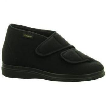 Fischer Markenschuh Hausschuhe mit Klettverschluss