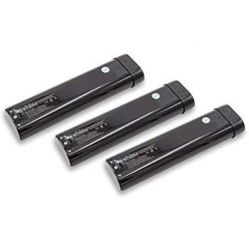 Batteries longue durée vhbw NiMH 3000mAh (9.6V) adaptées à Makita DA391DWD comme les références 191681-2, 192533-0, et 9000