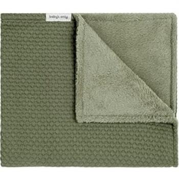 Babydecke Teddy Sky Urban Green 70 x 95 cm