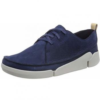 Clarks Damen Tri Clara Derbys, Blau, 36 EU