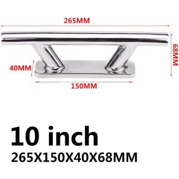 Yacht Dock Cleat 6 Inch Stainless Steel