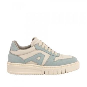 Chaussures Casual Cuir Bleu