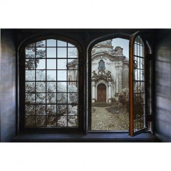 Queence Wandkunst: Kleine Kapelle (selbstklebend)