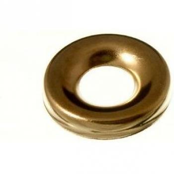 Pack of 10000 Brass Plated Screw Cup Surface Finishing Washers No. 10 EB
