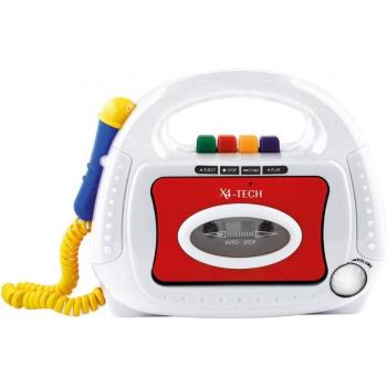 BobbyJoey Kassettenplayer für Kinder – 2‑Kanal Mikrofon