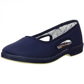 Bailarina 414 Lateral Azul para Mujer – Doctor Cutillas