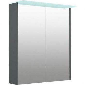 D-Line Spiegelschrank (WELLTIME) – 61,4 cm, LED‑beleuchtet