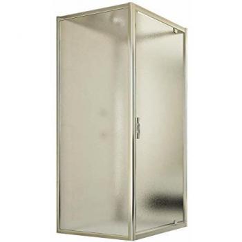 Douche carrée opaque 70x70x70 cm modèle Cristal Trio