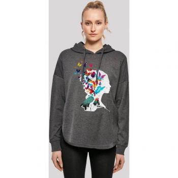 Oversize Kapuzenpullover Schmetterling Eleganz F4NT4STIC