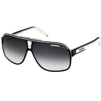 Carrera Grand Prix 2 9O T4M Gafas de Sol, Negro (Blanco Negro/Gradiente Gris), 64 Unisex Adulto