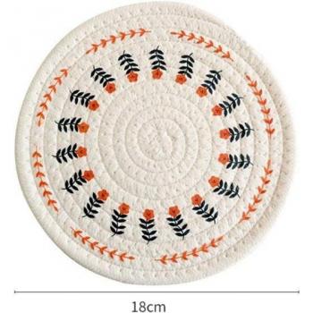 Printed Cotton Coaster & Placemat Set – Nordic Design
