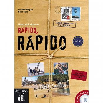 Miquel López, L: Rápido, rápido alumno: Libro del alumno + CD + DELE