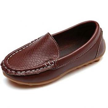 Bambino Mocassino 34 EU (Etichetta 35) – scivolo su vestito