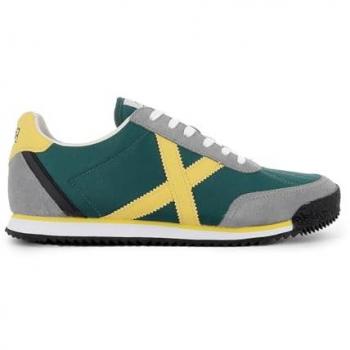Munich, Sneakers, Male, Multicolor (Orange/Green), Size: 8 US, Textile