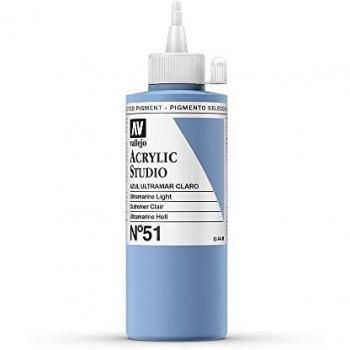 Vallejo Studio Ultramarino Azul Clear 200 mL