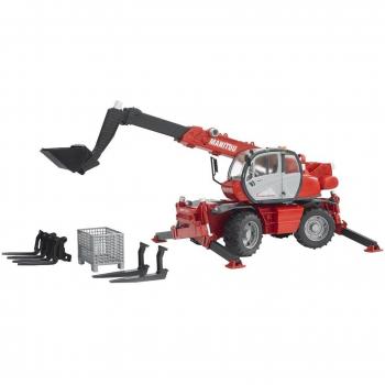 Bruder Manitou Telescoop MRT 2150 avec Accessoires, échelle 1/16