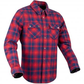 Segura Sierra Giacca Moto Rosso Blu L
