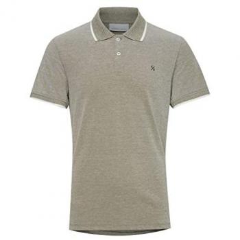 Casual Friday Herren Poloshirt mit kleiner Stickerei