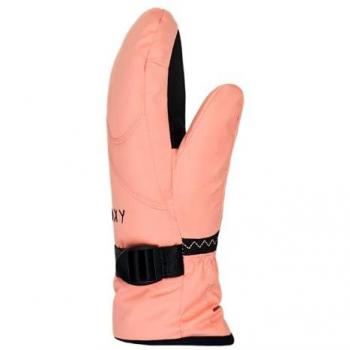 Peach Pink Roxy Jetty Mittens for Him
