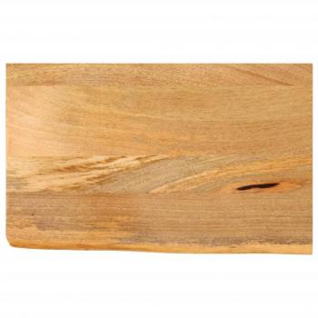 Live Edge 50x20x3.8 cm Solid Wood Mango Table Top by vidaXL