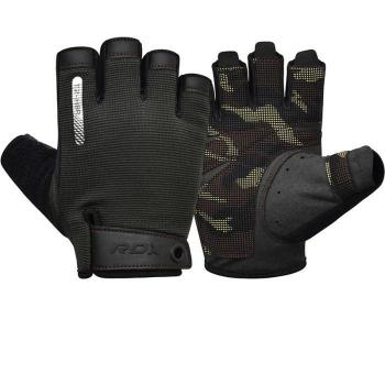 RDX T2 Strength Training Gloves (XL) – Brown
